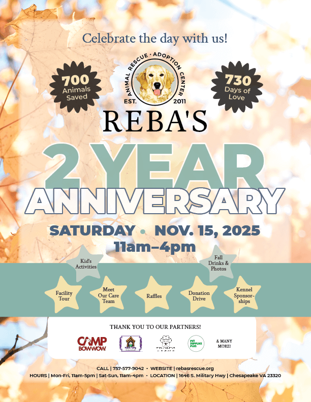 Anniversary flyer with new ending time of 4:00