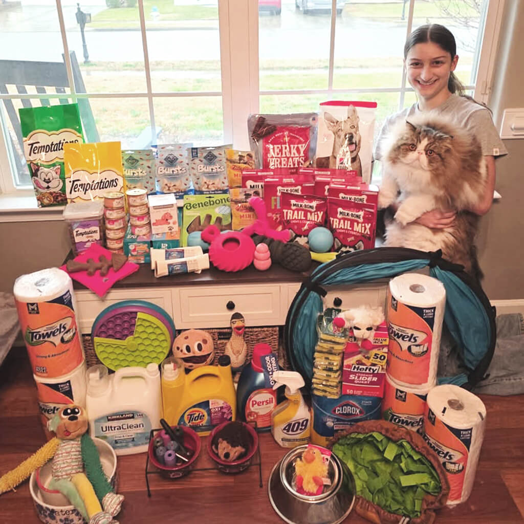 Lilly's donation drive